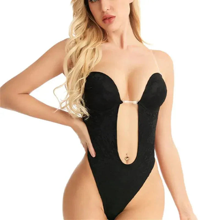Rückenfreier BH &amp; Body Shaper für Damen | Unsichtbare Shapewear für offene Kleider | Nahtloser Halt &amp; perfekte Silhouette