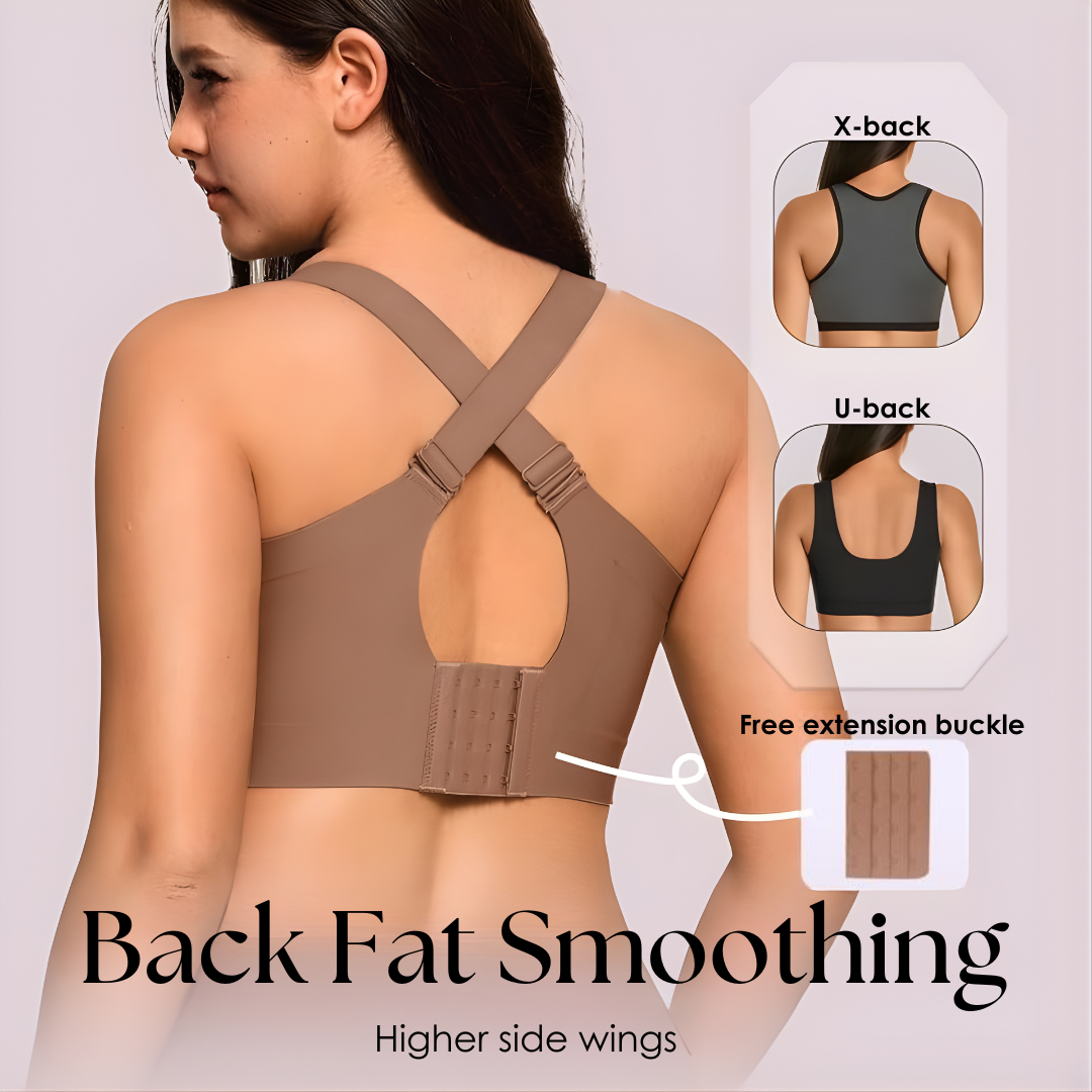 Női vezeték nélküli melltartó 4 rétegű zselés tartással | Teljes fedés, enyhén párnázott kosarak | S-4XL | Fekete, Nude, Bézs