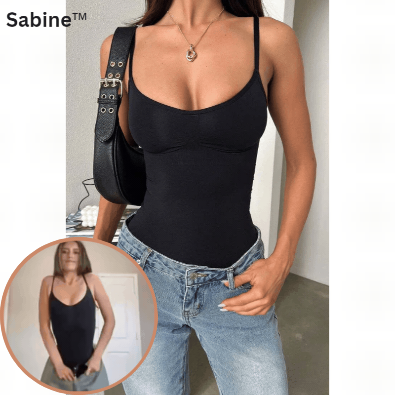 Női alakformáló body | Négyirányú nyúlás, légáteresztő mikroszál | Varrás nélküli és láthatatlan | Fekete/Beige S–XL