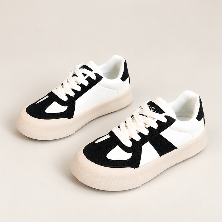 Damen Sneaker | Bequeme Freizeitschuhe mit atmungsaktivem Obermaterial, rutschfester Sohle und guter Dämpfung für den Alltag