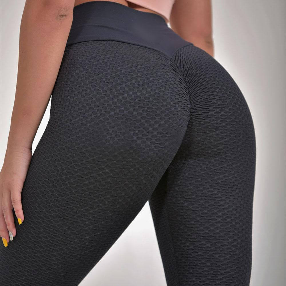 Anti-Cellulite Leggings mit Wabenstruktur | Po-Lift &amp; formender High-Waist-Sitz | Squat-proof, blickdicht, 4-Wege-Stretch