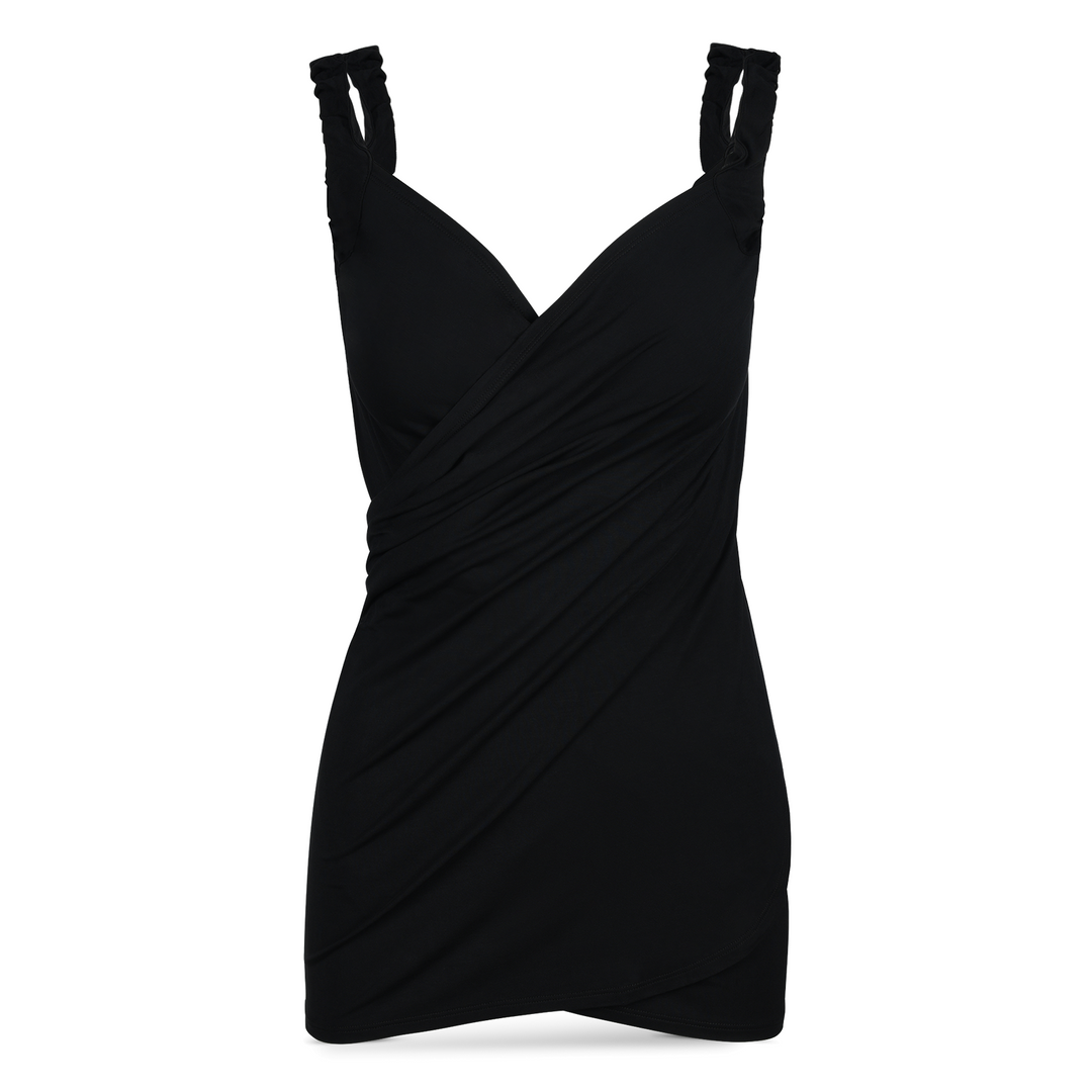 Robe portefeuille en bambou Eleni