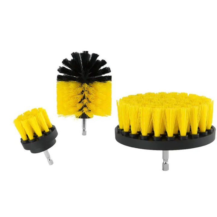 Reinigungsbürsten-Set für Bohrmaschine | Rotierende Bürstenaufsätze für Fliesen, Fugen, Bad &amp; Küche | 3–7-teilig