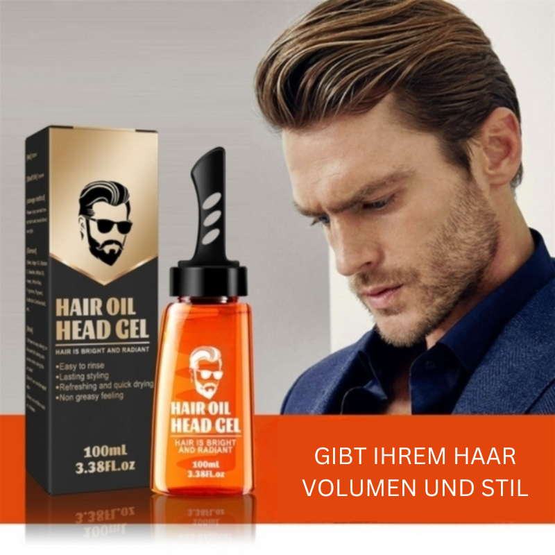 GroomNGlide™ 2-in-1 hair gel with comb (1+1 free)