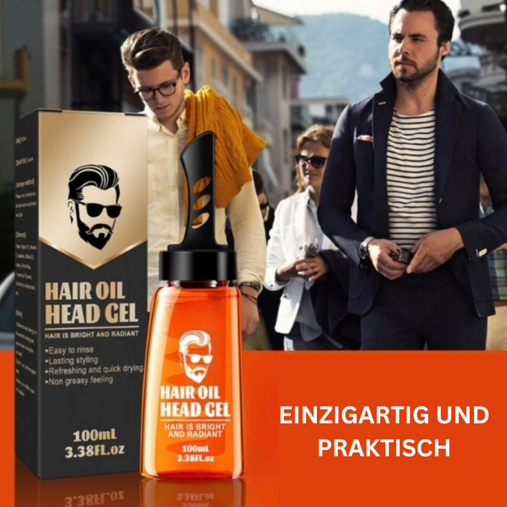 GroomNGlide™ 2-in-1 hair gel with comb (1+1 free)