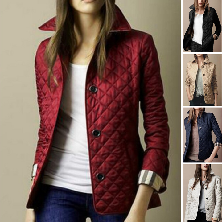 Cherrie™ - The elegant slim silk-cotton jacket