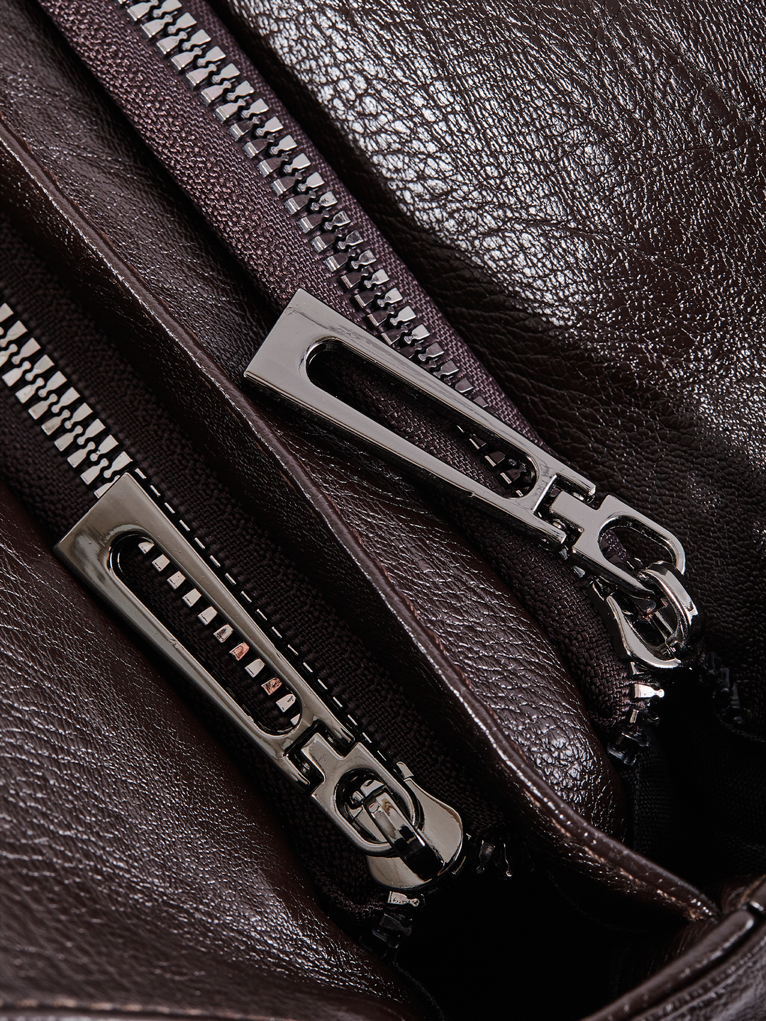 Damen Schultertasche | Große Umhängetasche aus veganem Kunstleder mit Reißverschluss und Laptopfach