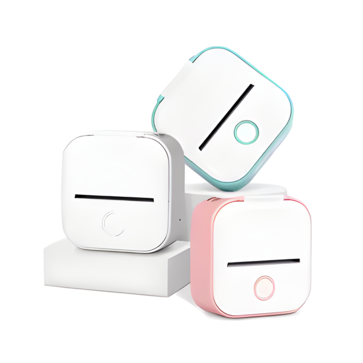 WinzigerDruck™ Mini-Taschendrucker | Tragbarer Bluetooth-Drucker | Sofortdruck für Fotos, Notizen &amp; Etiketten