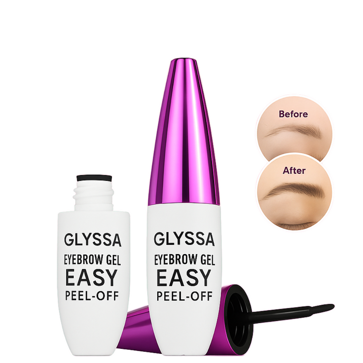 2+2 Free | Eyebrow Tattoo Gel | Easy to apply &amp; peel off | Semi-permanent up to 3 days | Natural look, long-lasting