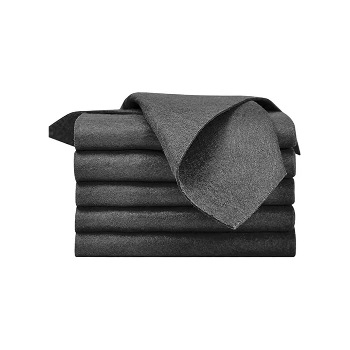 Microfiber Cloths for Glass, Mirrors &amp; Stainless Steel | Streak-Free &amp; Lint-Free Without Chemicals | Set of 10, 30×30 cm, Washable up to 60 °C