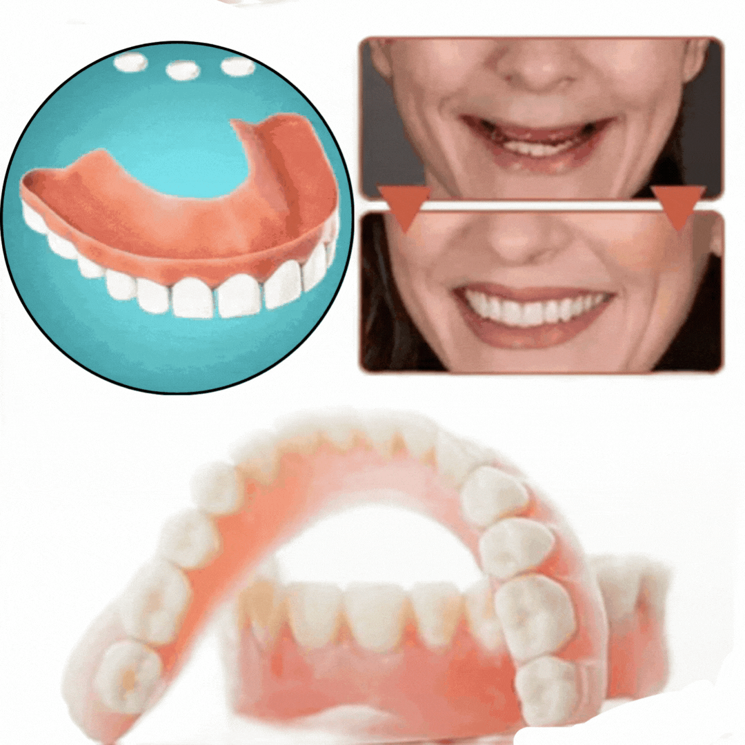 Prosthesis fitting kit with biocompatible silicone | Better fit &amp; more hold | For full &amp; partial prostheses, upper &amp; lower jaw