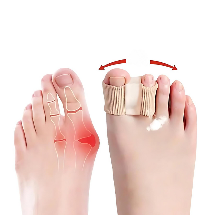 Premium Toe Separator | Elastic separators for bunions &amp; misalignments | Nylon &amp; SEBS