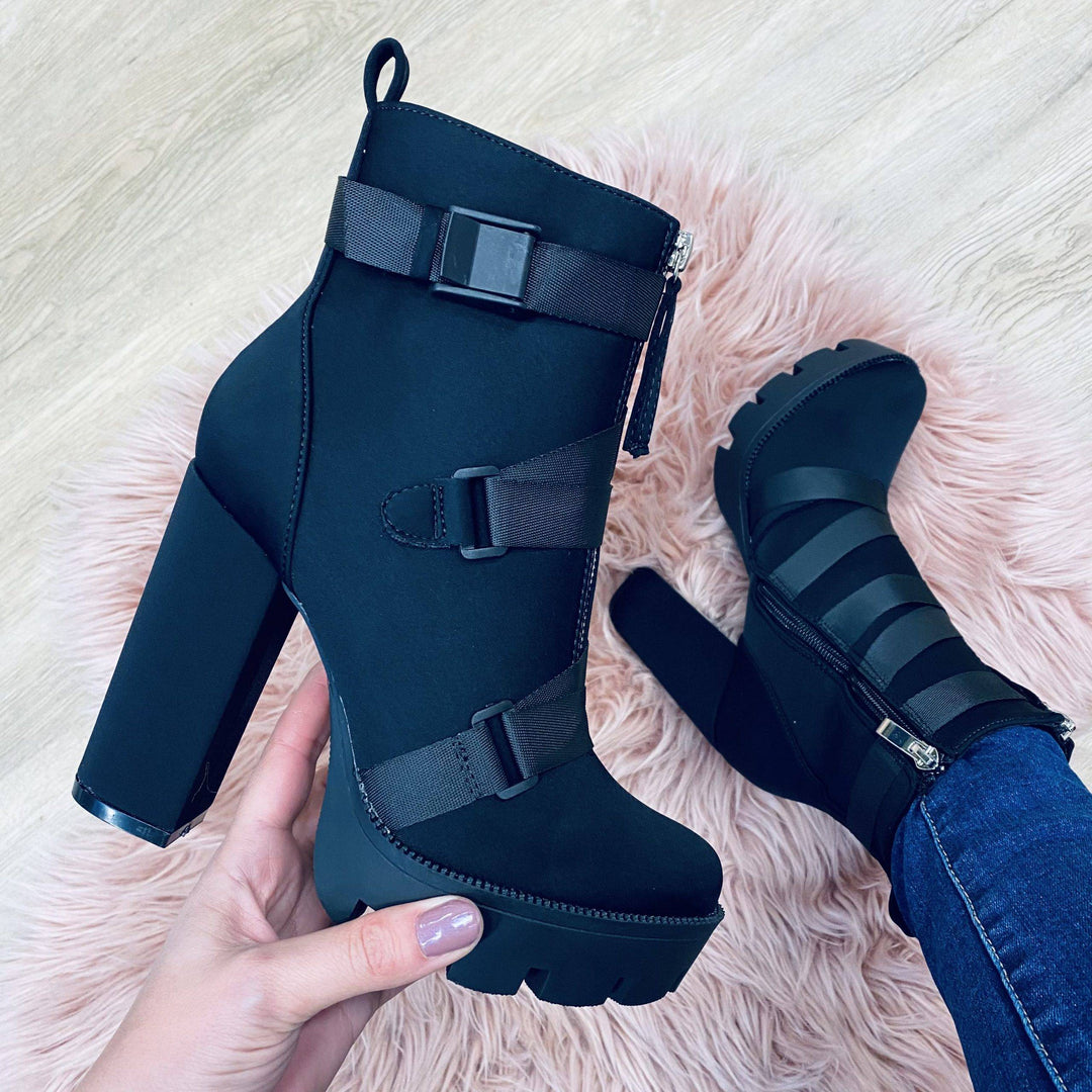 Damen Stiefeletten im Urban-Chic | Gepolstertes Fußbett &amp; stoßdämpfende Sohle | Rutschfest, Reißverschluss, EU 36–41