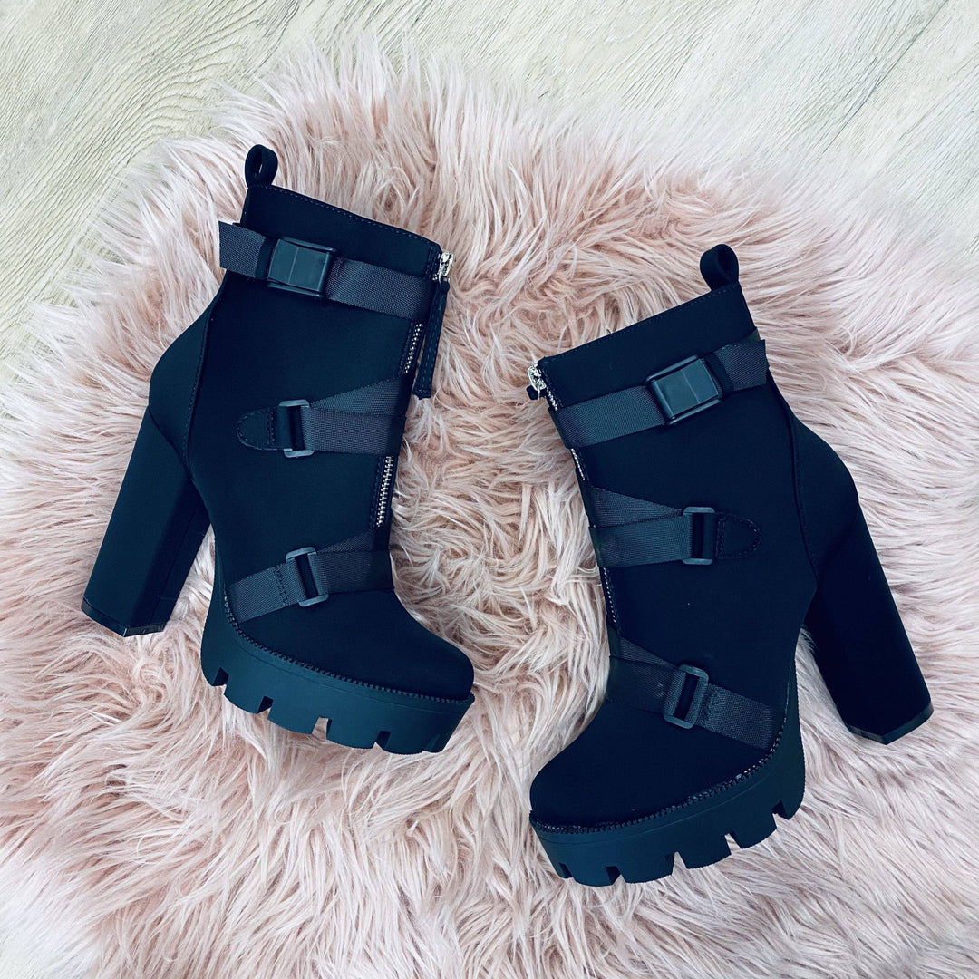 Damen Stiefeletten im Urban-Chic | Gepolstertes Fußbett &amp; stoßdämpfende Sohle | Rutschfest, Reißverschluss, EU 36–41