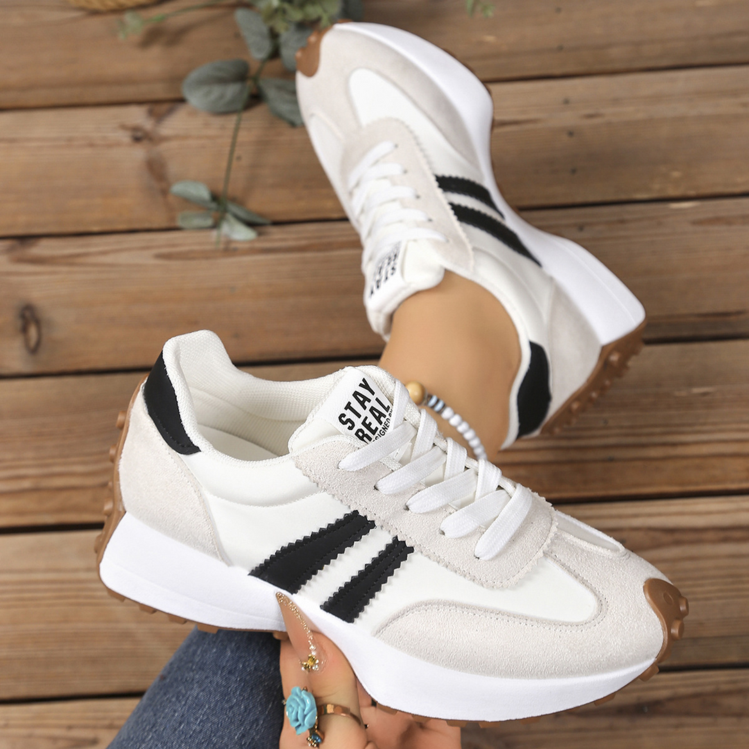 Sneakers unisex in stile retrò | Scarpe comode per tutti i giorni con suola antiscivolo | Facili da abbinare | Taglie (a scelta)