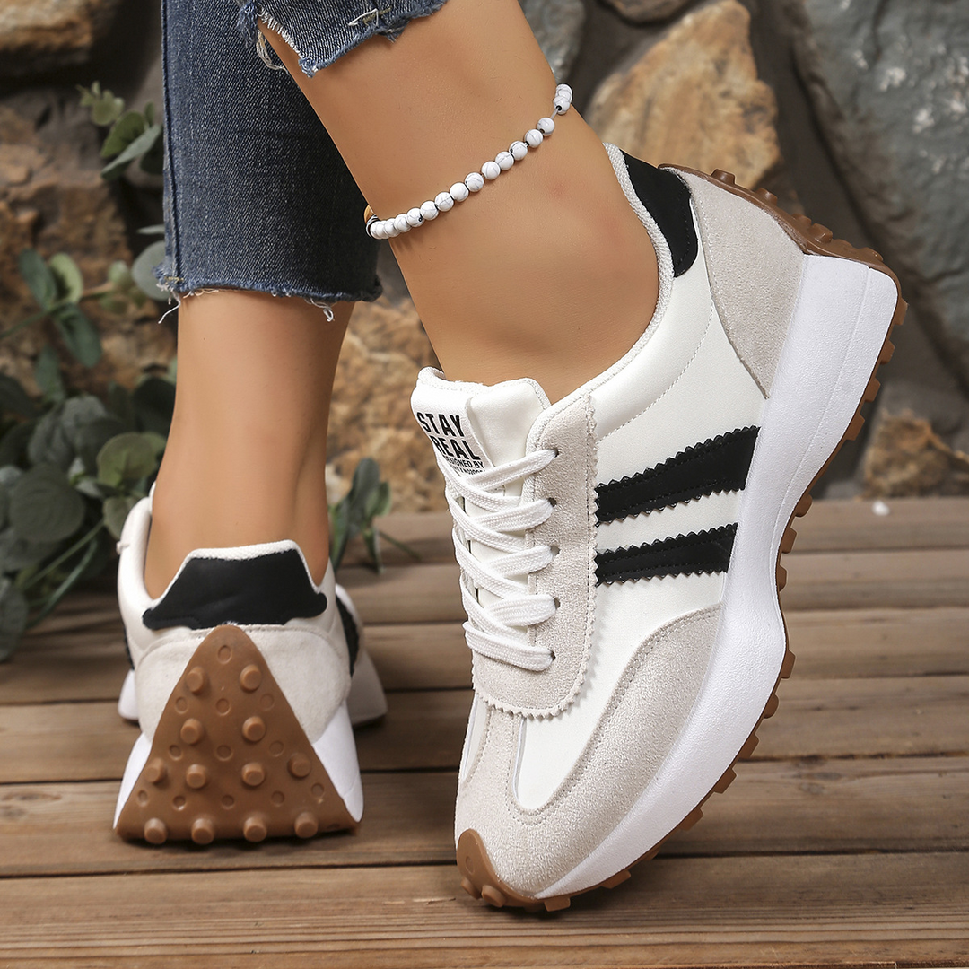 Sneakers unisex in stile retrò | Scarpe comode per tutti i giorni con suola antiscivolo | Facili da abbinare | Taglie (a scelta)