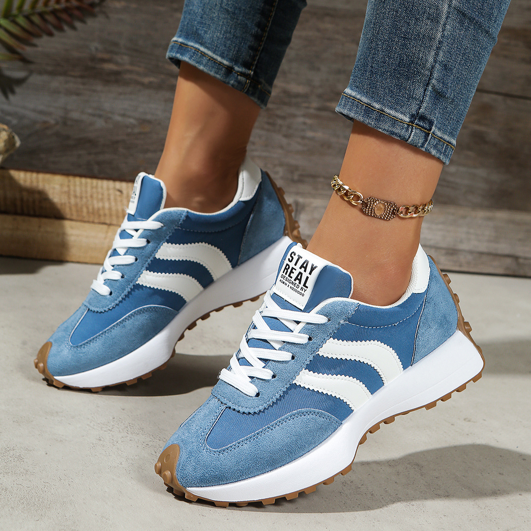 Sneakers unisex in stile retrò | Scarpe comode per tutti i giorni con suola antiscivolo | Facili da abbinare | Taglie (a scelta)