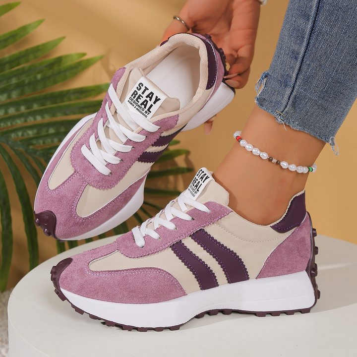 Sneakers unisex in stile retrò | Scarpe comode per tutti i giorni con suola antiscivolo | Facili da abbinare | Taglie (a scelta)