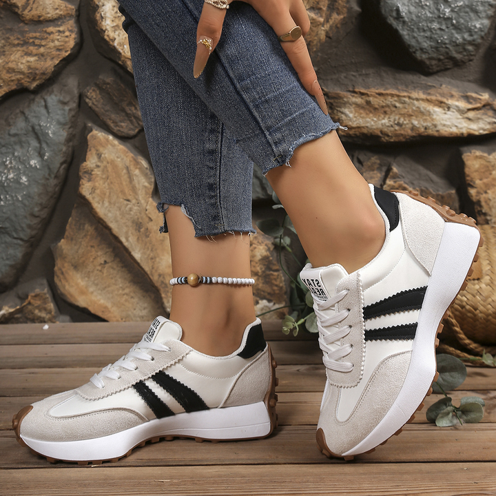 Sneakers unisex in stile retrò | Scarpe comode per tutti i giorni con suola antiscivolo | Facili da abbinare | Taglie (a scelta)