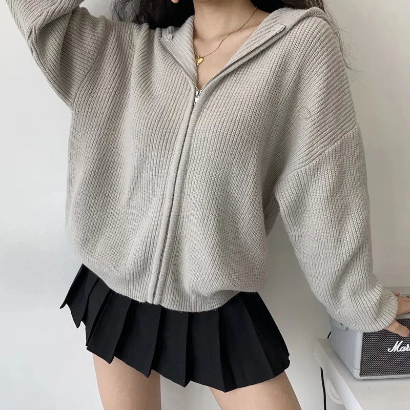 Damen Strickpullover aus weichem Strick | Kuscheliger Winterpullover mit zeitlosem Design für Büro, Alltag und Freizeit