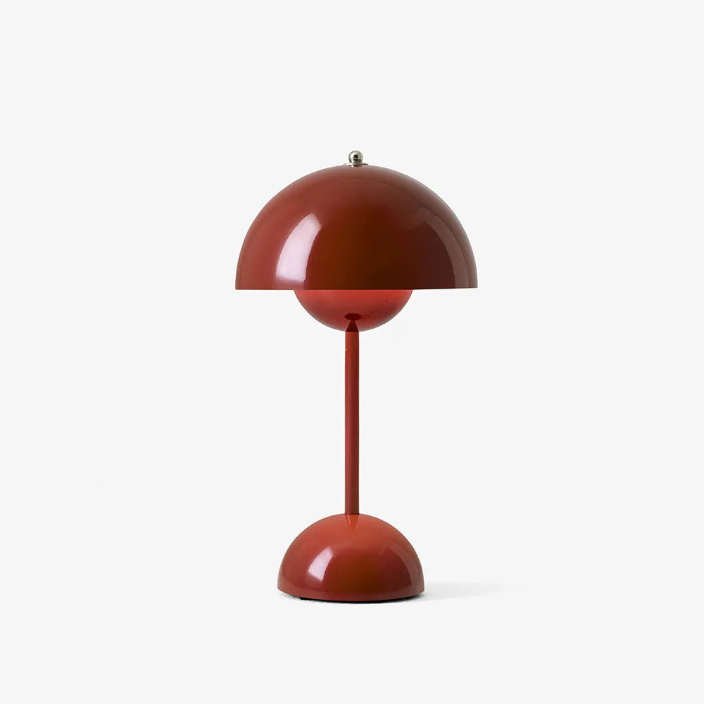 LED Tischlampe Kabellos &amp; USB-Aufladbar | 3-Stufig Dimmbar | Skandinavisches Design für Wohnzimmer &amp; Schlafzimmer
