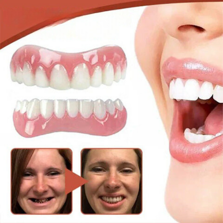 Prosthesis fitting kit with biocompatible silicone | Better fit &amp; more hold | For full &amp; partial prostheses, upper &amp; lower jaw