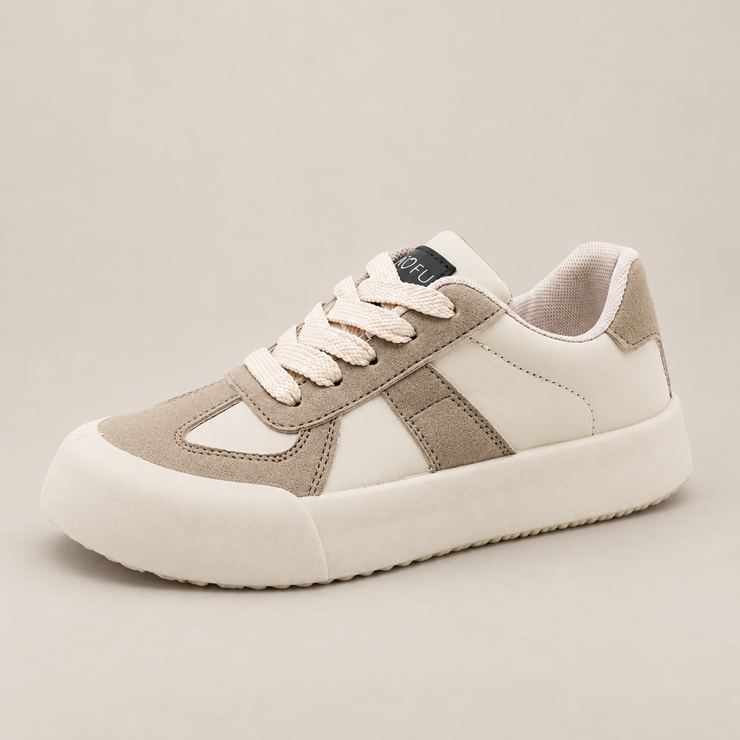 Damen Sneaker | Bequeme Freizeitschuhe mit atmungsaktivem Obermaterial, rutschfester Sohle und guter Dämpfung für den Alltag