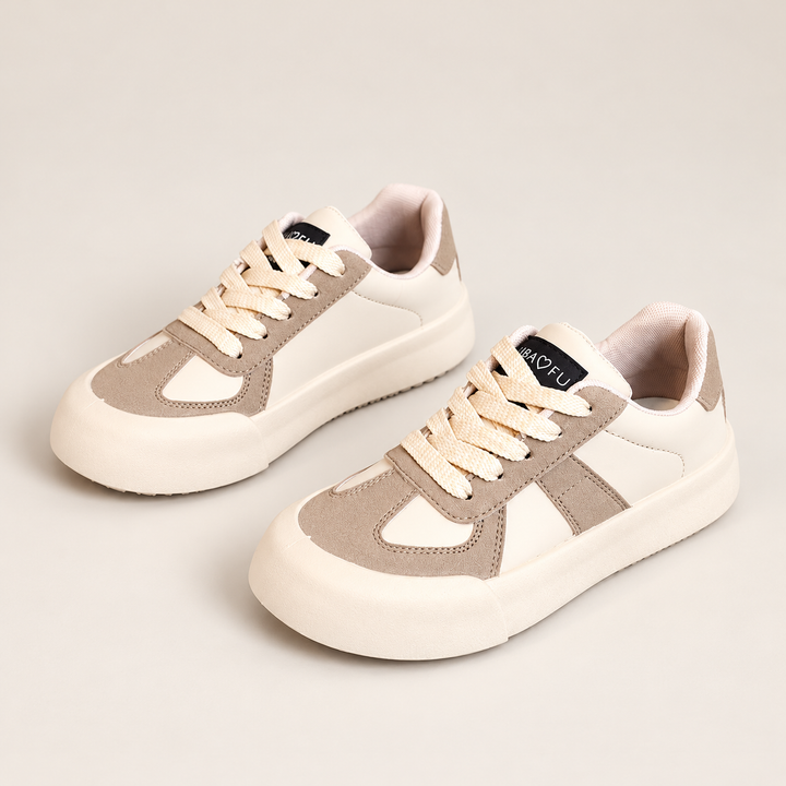 Damen Sneaker | Bequeme Freizeitschuhe mit atmungsaktivem Obermaterial, rutschfester Sohle und guter Dämpfung für den Alltag