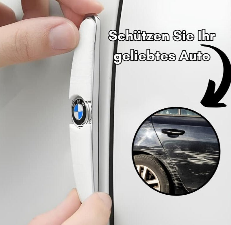 Car protection shield against parking dents | Door &amp; bumper protection self-adhesive | Paint-friendly &amp; flexible | Universal fit