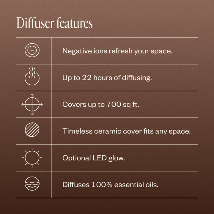 Aroma Diffuser | Deluxe Kaltluft-Diffusor für ätherische Öle