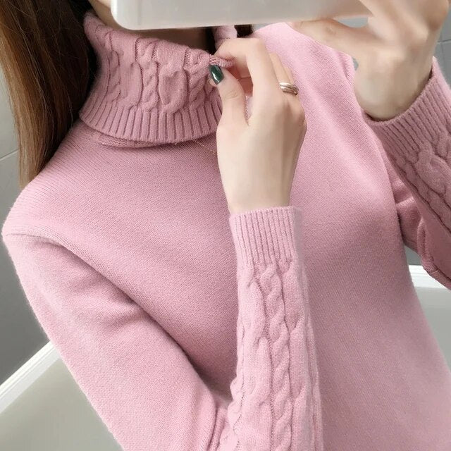 Caroline | Damen-Rollkragenpullover