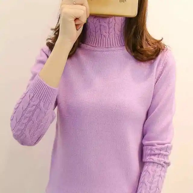 Caroline | Damen-Rollkragenpullover