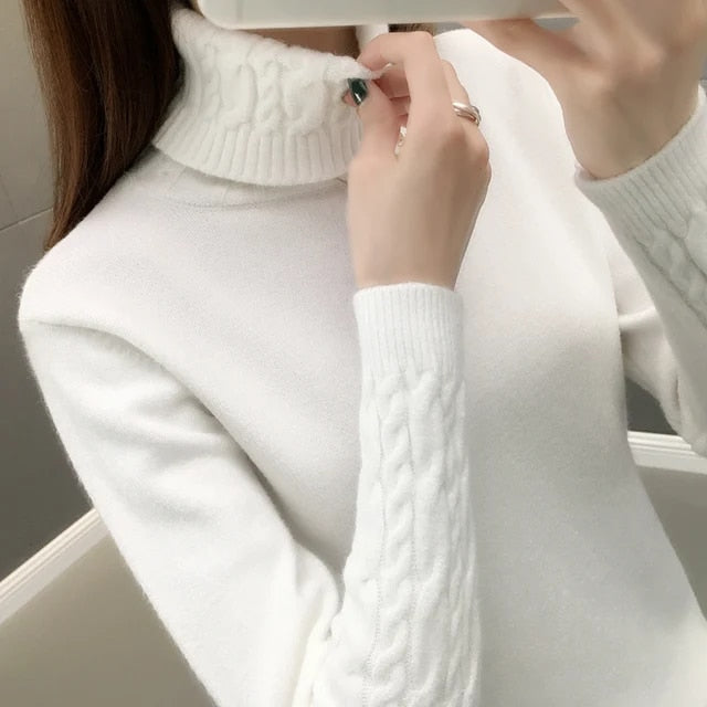 Caroline | Damen-Rollkragenpullover