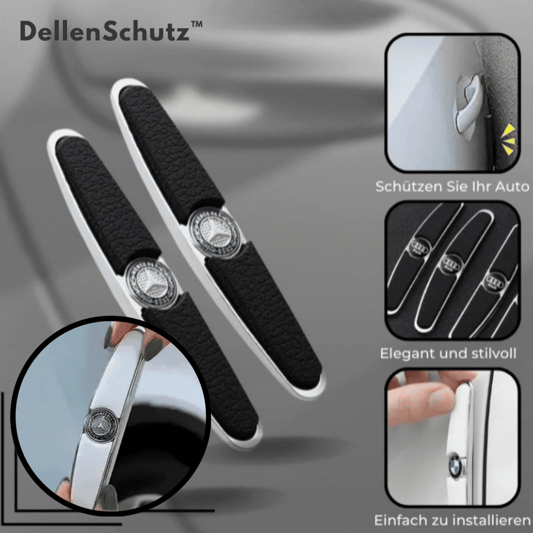 Car protection shield against parking dents | Door &amp; bumper protection self-adhesive | Paint-friendly &amp; flexible | Universal fit