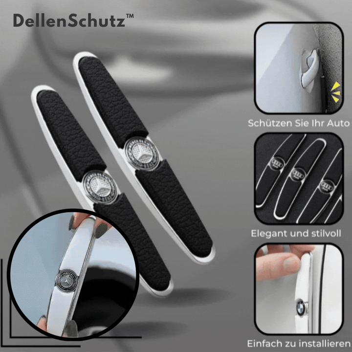 Car protection shield against parking dents | Door &amp; bumper protection self-adhesive | Paint-friendly &amp; flexible | Universal fit