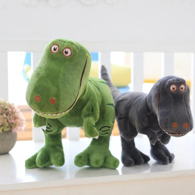Dinosaurier Kuscheltier | Weicher T-Rex Plüschdino zum Kuscheln, Spielen und als Schlafbegleiter für Kinder