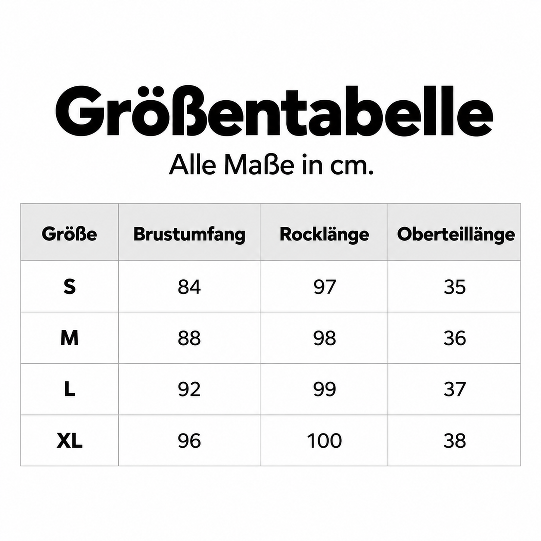 Dirndl Midi Damen | Elegantes Cord-Dirndl mit 70 cm Rocklänge und klassischer Silhouette für festliche Anlässe