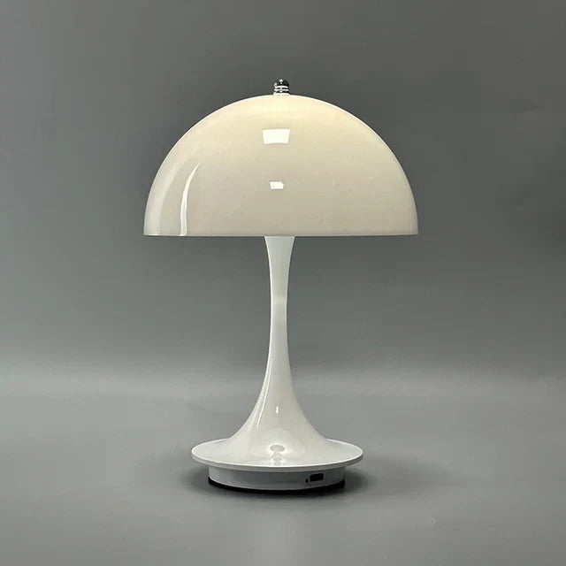 Wireless rechargeable LED table lamp 1800 mAh | Dimmable, portable &amp; energy-saving | Up to 10 hours battery life | Modern design