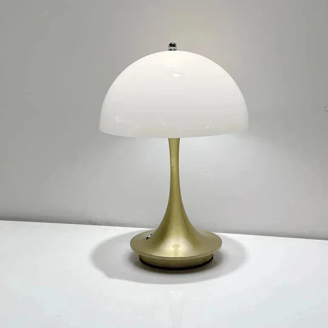 Wireless rechargeable LED table lamp 1800 mAh | Dimmable, portable &amp; energy-saving | Up to 10 hours battery life | Modern design