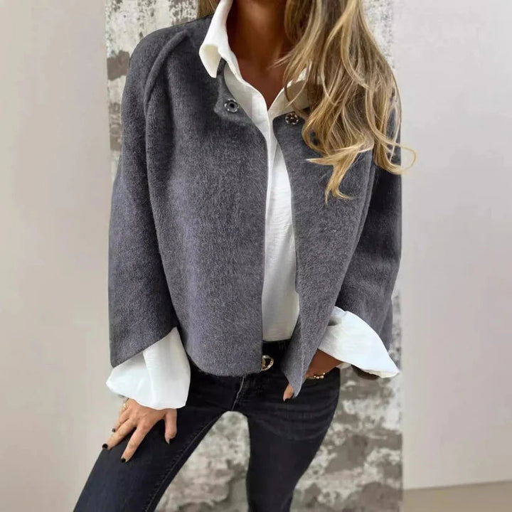 Damen leichte Feinstrickjacke mit weichem Griff | Dünner Cardigan im schlichten Design für Frühling, Herbst und vielseitige Alltagslooks