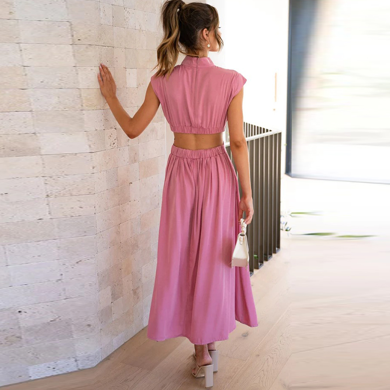 Elegantes Damenkleid für Abend &amp; Anlass | Schmeichelnder Schnitt, bequem | Atmungsaktiv, stilvoll für Events &amp; Dinner
