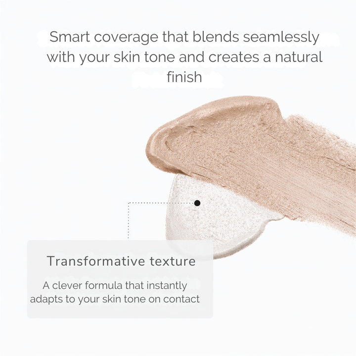 Foundation Stick | Farb­anpassendes Make-up mit Feuchtigkeitspflege und integriertem Pinsel