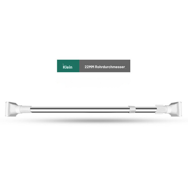 Wall-mounted extendable clothes hanger | No drilling required | Metal, rust-resistant &amp; high load capacity