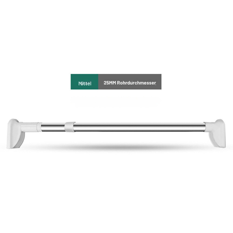 Wall-mounted extendable clothes hanger | No drilling required | Metal, rust-resistant &amp; high load capacity