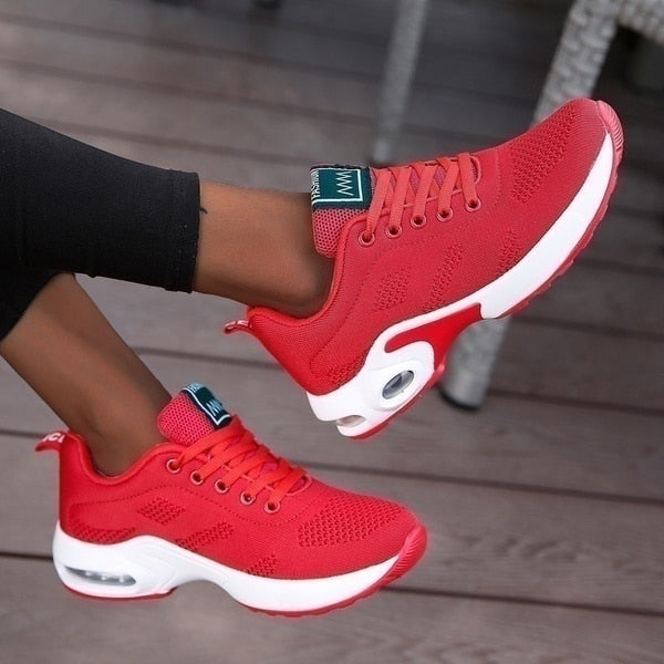 Damen-Sneaker | Ergonomisch mit Dämpfung, Fußgewölbe-Stütze und stabiler Passform