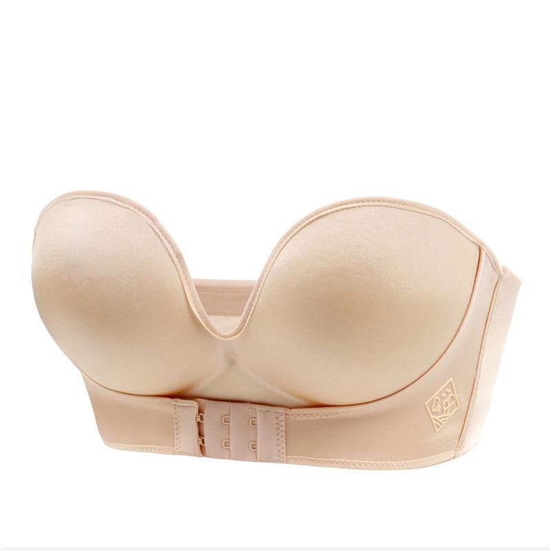Strapless comfort bra seamless &amp; non-slip | Soft elastic material | Invisible under off-shoulder tops &amp; dresses