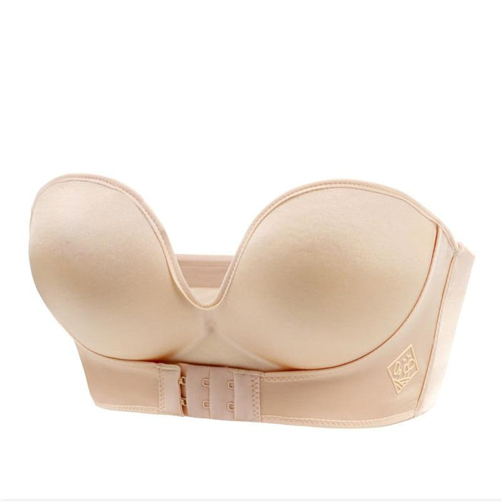 Strapless comfort bra seamless &amp; non-slip | Soft elastic material | Invisible under off-shoulder tops &amp; dresses