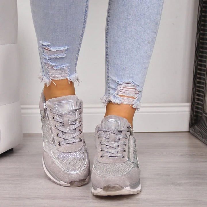 Damen Schuhe | Bequeme Alltagsschuhe mit Fußgewölbestütze und Anti-Rutsch-Sohle