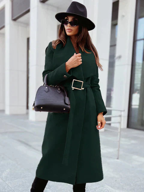 Klara| Cappotto lungo elegante da donna