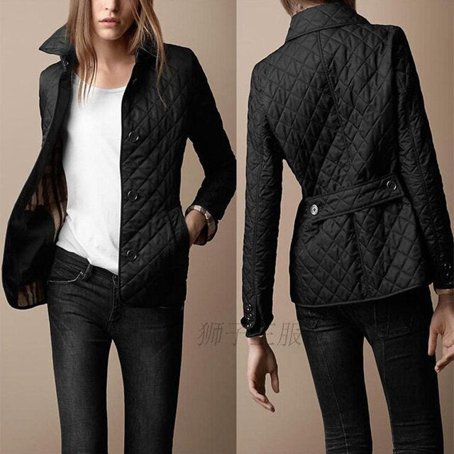 Cherrie™ - The elegant slim silk-cotton jacket